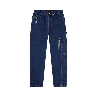 Pre-owned A-cold-wall* Discourse Jean 'indigo' | Blue | Men's Size 48