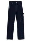 A-cold-wall* Discourse Jeans Blue In Blue