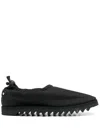 A-cold-wall* Drawstring Slip-on Sneakers In Black