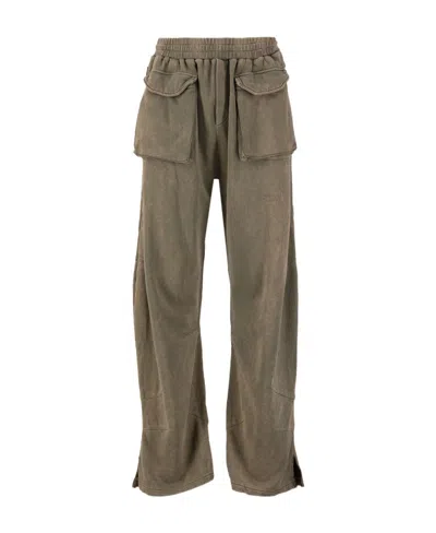 A-cold-wall* Elastic Waist Casual Pants In Green