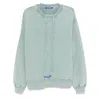 A-cold-wall* Fracture Sweatshirt In Grey/blue