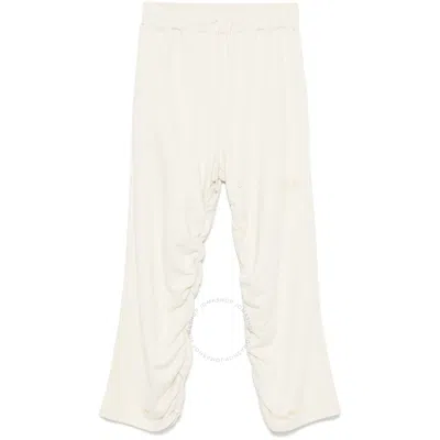 A-cold-wall* A Cold Wall Embroidered Motif Cotton Shroud Sweatpants In Beige