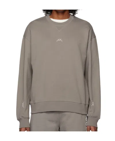 A-cold-wall* Essential Crew-neck Sweatshirt In Gray