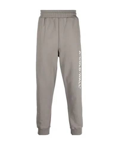 A-cold-wall* Essential Logo-print Track Pants In Gray