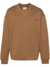 A-cold-wall* Essentials Sweatshirt Mit Logo-print In Braun