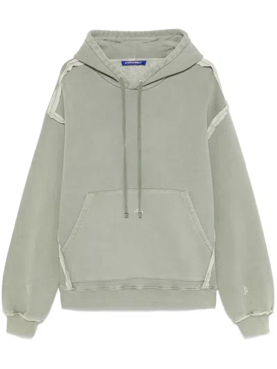 A-cold-wall* Facade Hoodie In Green