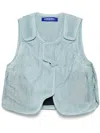 A-cold-wall* Form Gilet In Blue