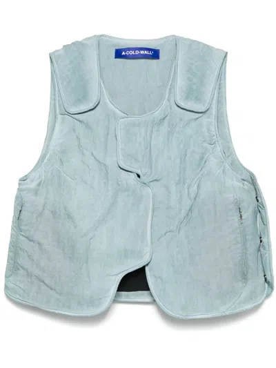 A-cold-wall* Form Gilet In Blue