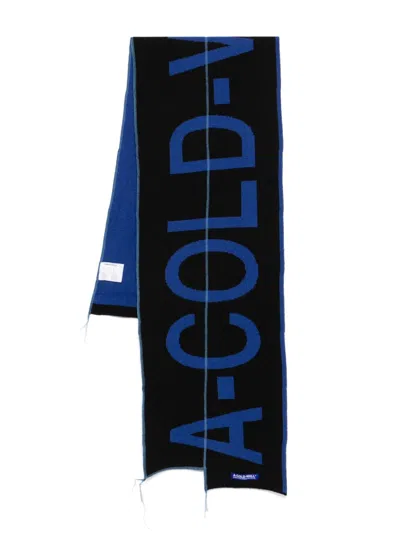 A-cold-wall* Fracture Scarf In Blue