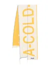 A-cold-wall* Fracture Scarf In Yellow