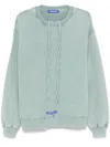 A-cold-wall* Fracture Sweatshirt In Blue