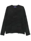 A-cold-wall* Black Frontage Sweater In Black