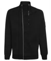A-cold-wall* Full Zip Cotton Hoodie In Black