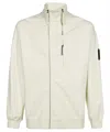 A-cold-wall* Full Zip Cotton Hoodie In White
