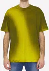 A-cold-wall* Gradient T-shirt In Yellow