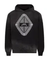 A-cold-wall* Gradient Logo-print Hoodie In Black