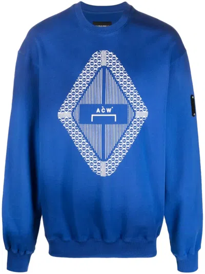A-COLD-WALL* GRADIENT LOGO-PRINT SWEATSHIRT