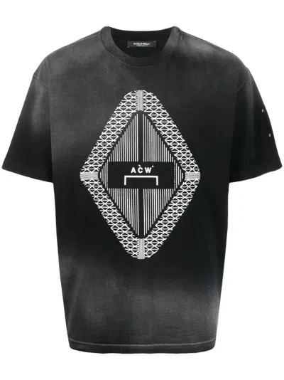 A-COLD-WALL* GRADIENT LOGO-PRINT T-SHIRT