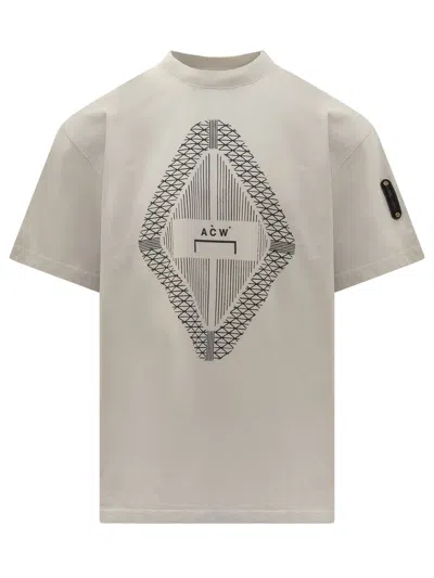 A-cold-wall* Gradient T-shirt In Light Grey