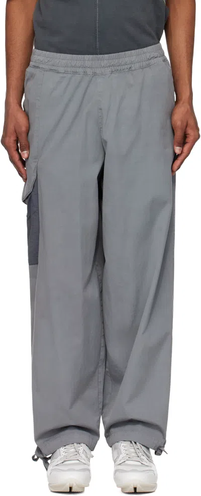 A-cold-wall* Gray Brunswick Cargo Pants In Grey Stone