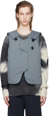 A-COLD-WALL* grey FORM II waistcoat