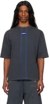 A-cold-wall* Man T-shirt Grey Size M Cotton In Black Onyx