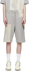 A-cold-wall* Cotton Bermuda Shorts In Cement