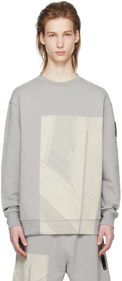 A-cold-wall* Gray Strand Sweater In Cement