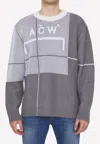 A-cold-wall* Round Neck Long-sleeved Sweater In Gray