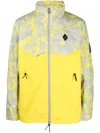 A-cold-wall* Logo Check Print Jacket In Yellow