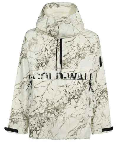 A-cold-wall* Hooded Cotton Jacket In White