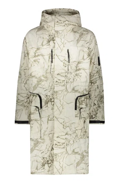 A-cold-wall* Hooded Cotton Parka In White