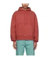 A-cold-wall* Hooded Long-sleeved Sweater In Brown