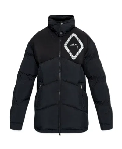 A-cold-wall* Hooded Padded Jacket In Black