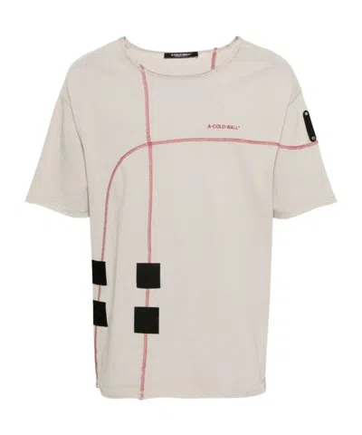 A-cold-wall* Intersect Short-sleeved T-shirt In Grey