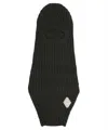 A-cold-wall* Knitted Balaclava In Black