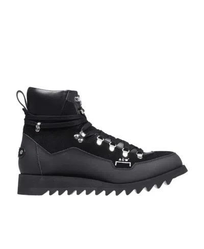 A-cold-wall* Lace-up Boots In Black