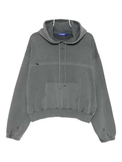 A-cold-wall* Laser-fade Hoodie In Gray