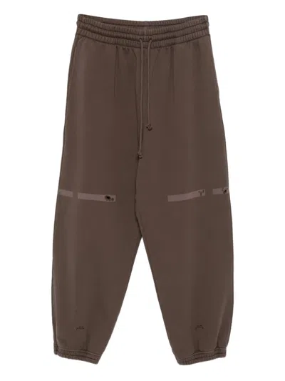 A-cold-wall* Laser Fade Track Pants In Brown