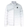 A-cold-wall* Light Weight Down Jacket 'grey White' In Gray