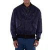 A-cold-wall* A Cold Wall Logo- Patch Bomber Jacket In Blue