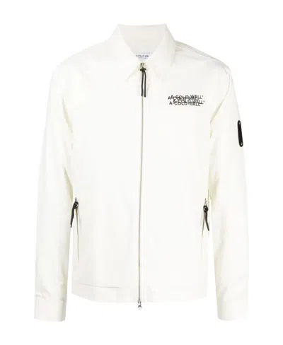 A-cold-wall* Logo Casual Jacket In White