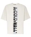 A-cold-wall* Logo Cotton T-shirt In Ivory