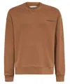 A-cold-wall* Essentials Sweatshirt Mit Logo-print In Brown