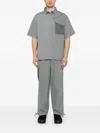 A-cold-wall* Logo-detail Shirt In Grey