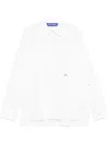 A-cold-wall* Logo-embroidered Shirt In White