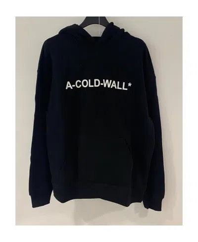 A-cold-wall* Logo Letter Printed Sweater In Black
