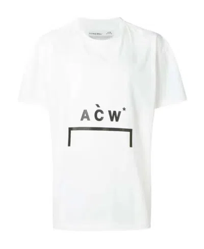 A-cold-wall* Logo Logo Short-sleeved T-shirt In White