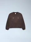 A-cold-wall* Logo Motif Sweatshirt In Brown