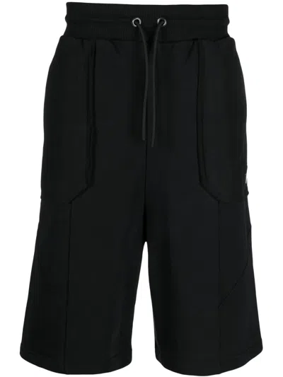 A-cold-wall* Logo-patch Bermuda Shorts In Schwarz